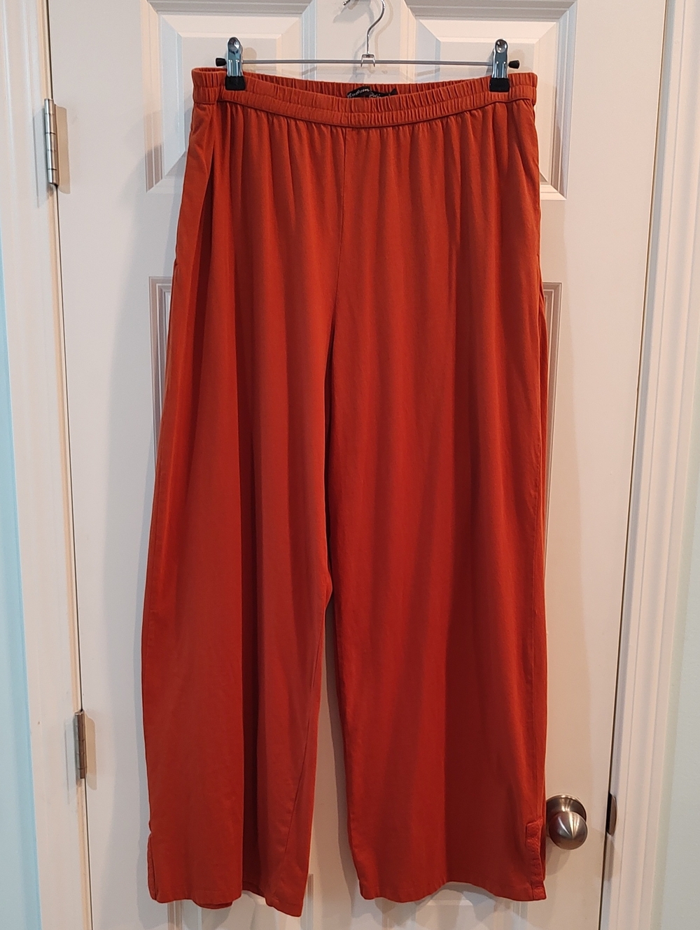 Gudrun Sjoden Wide-Leg Pants in Burnt Orange